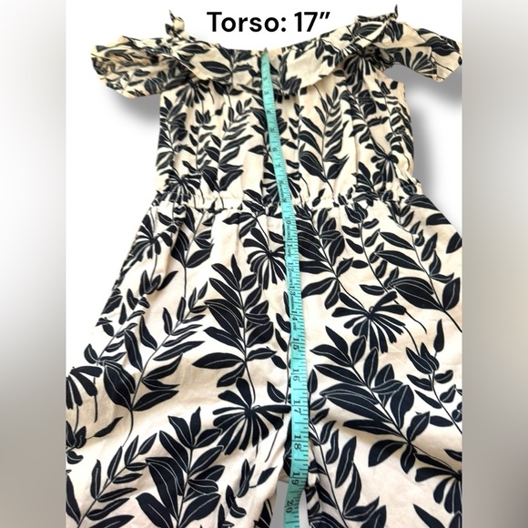 Janie & Jack Sz 8 Palm Floral Jumpsuit SZ 8 - Picture 9 of 11